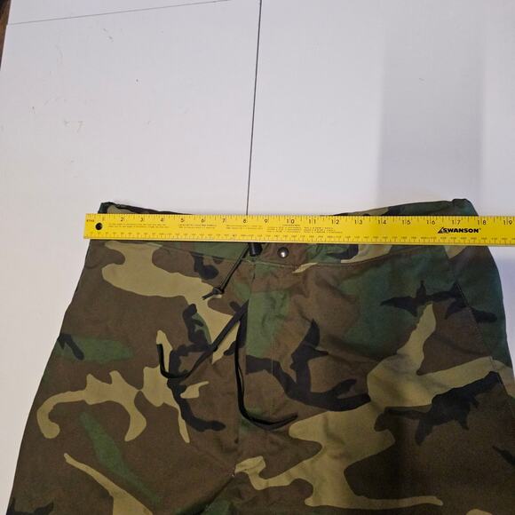 Vintage US Military Issued Woodland Camo Cold Weather Jacket Pants Set M 3671 - Picture 10 of 14